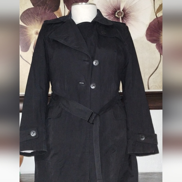 Calvin Klein Womens trench coat size Medium - Picture 1 of 9